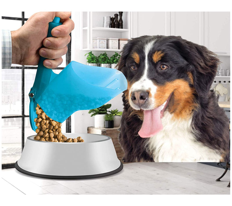 Duke-N-Boots 2-Cup Dog Food Scoop and Releasew/ Measurements — View 4