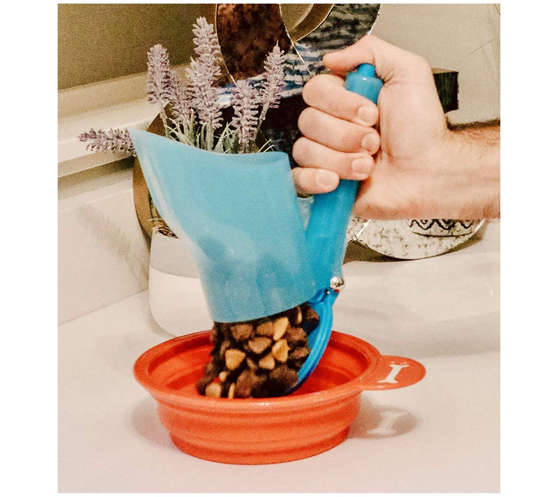 Duke-N-Boots 2-Cup Dog Food Scoop and Releasew/ Measurements — View 6
