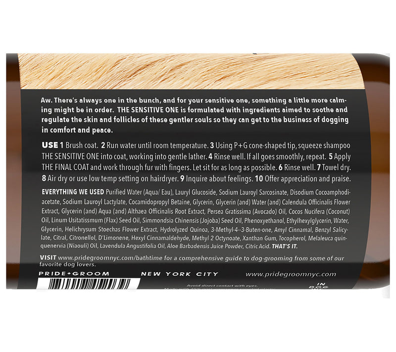 PRIDE+GROOM Shampoo for SENSITIVE Dogs - 1 GALL ON — View 3