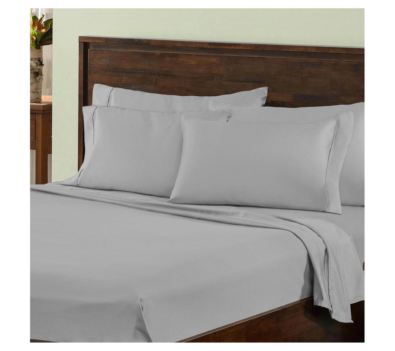 Superior Solid 1000-TC Cotton Blend Sheets Set,King — View 13