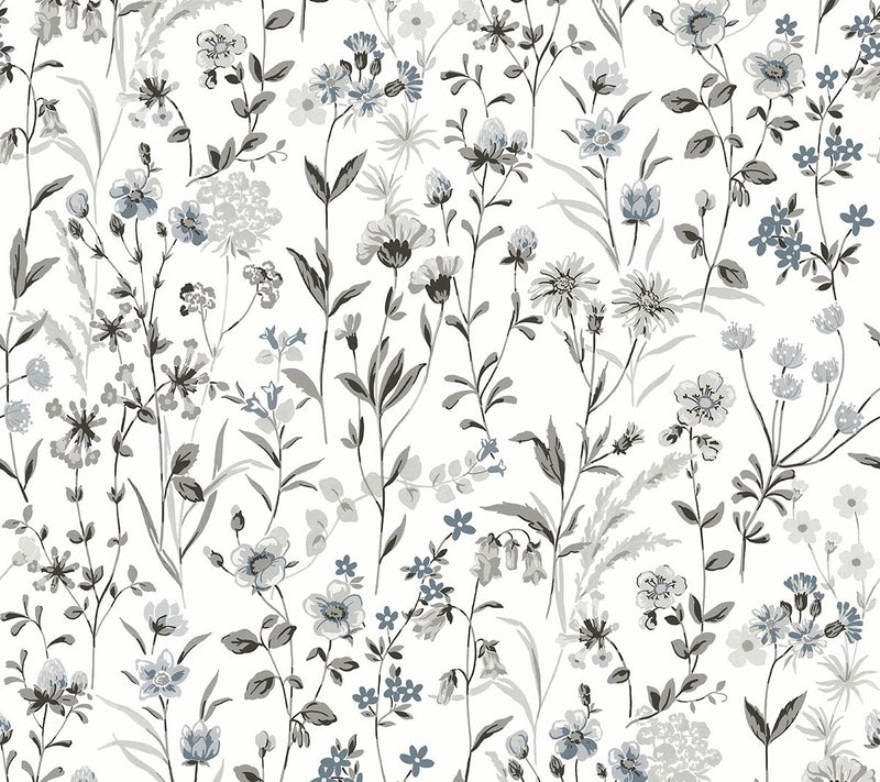 NextWall Wildflowers Peel and Stick Wallpaper — View 5