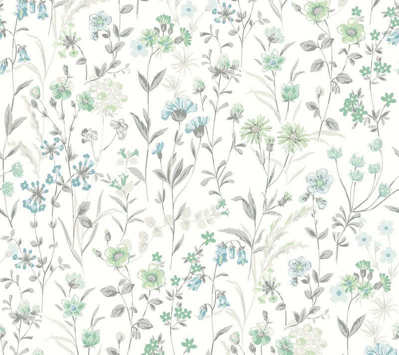 NextWall Wildflowers Peel and Stick Wallpaper — View 7