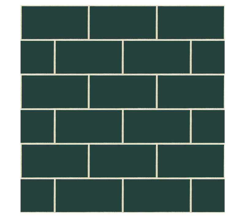 NextWall Retro Subway Tile Peel and Stick Wallpaper — View 5