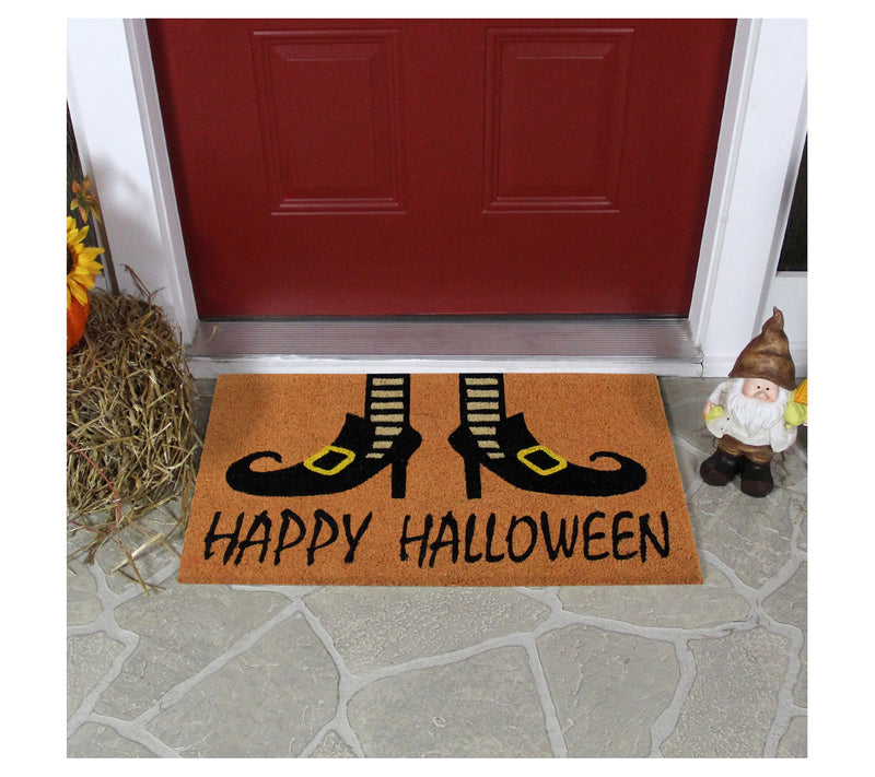 Northlight Wicked Witch Shoes Coir Doormat 18" x 30" — View 5