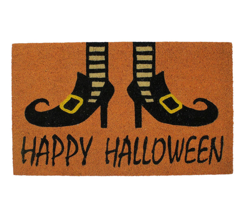 Northlight Wicked Witch Shoes Coir Doormat 18" x 30" — Main view