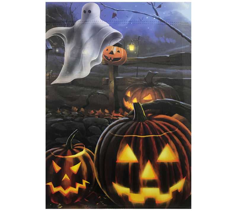 Northlight Pump kins & Ghost Sp ooky Flag 12.5" x 18" — Main view