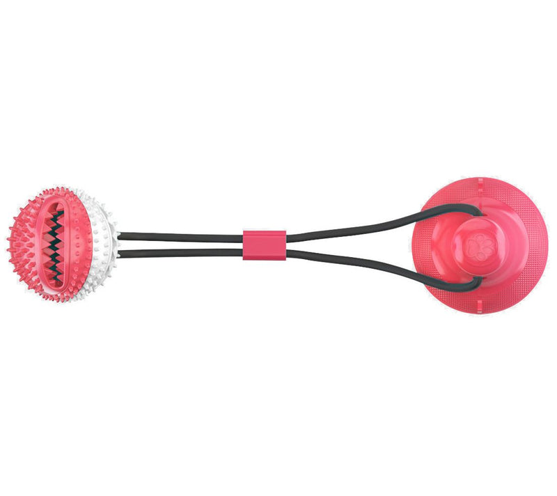 Pet Life Grip-N-Play Treat Dispensing Ball Shaped Dog Toy — Main view