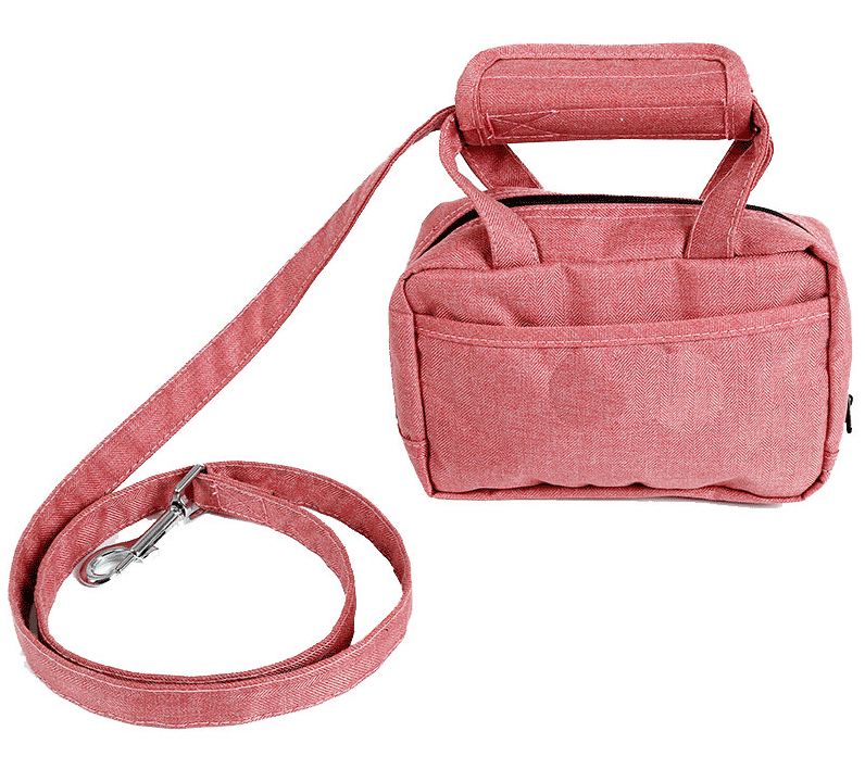 Pet Life Posh Walk Purse Dog Leash and Waste Bag Dispenser — View 5