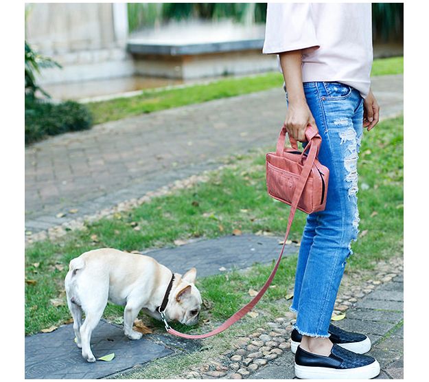 Pet Life Posh Walk Purse Dog Leash and Waste Bag Dispenser — View 10
