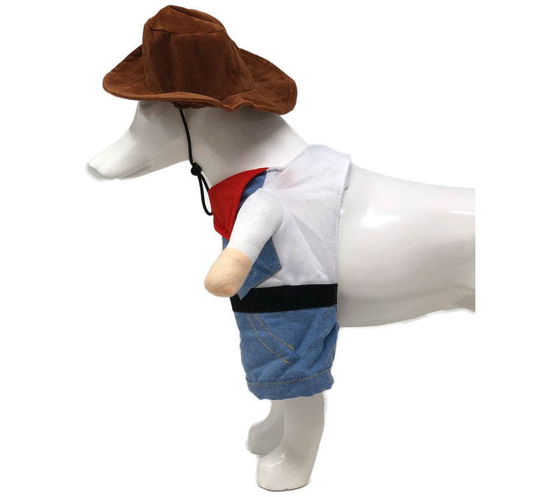 Pet Life 'Rodeo Bones' Cowboy Pet Dog Costume Uniform — View 4