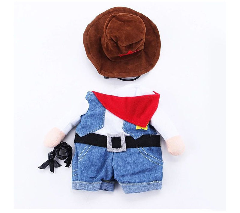 Pet Life 'Rodeo Bones' Cowboy Pet Dog Costume Uniform — View 2