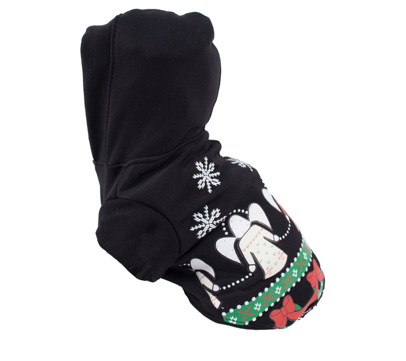 Pet Life LED Lighting Patterned Holiday Hoodieet Costume — View 5