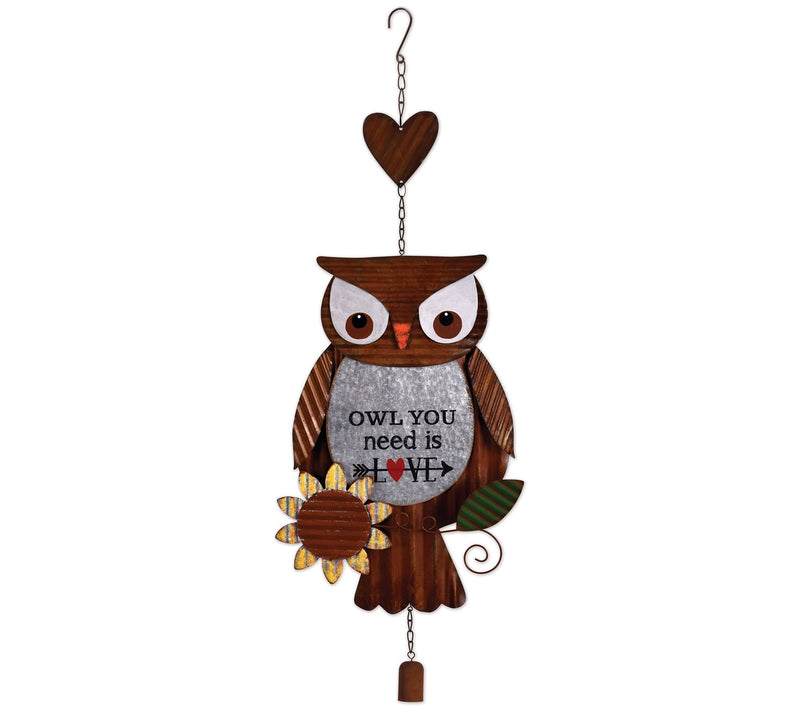 Sunset Vista Designs Owl Door Greeter — Main view