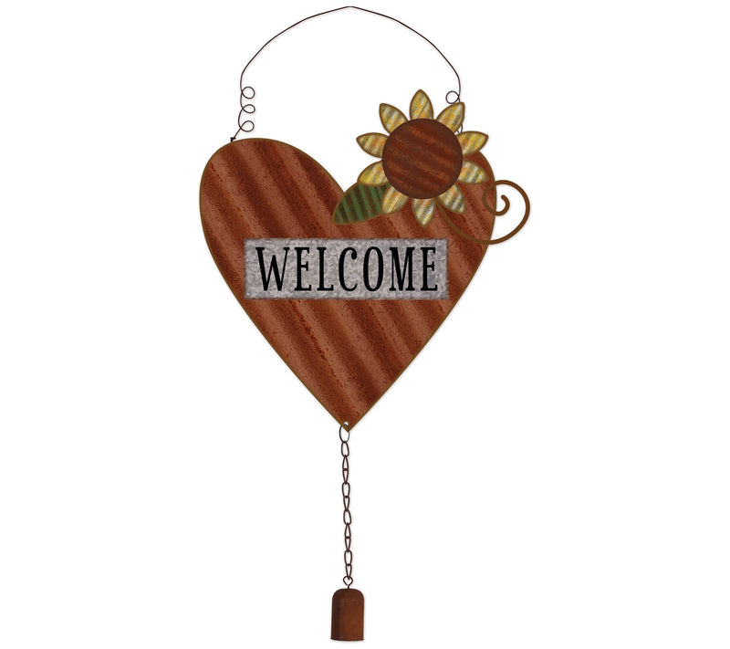 Sunset Vista Designs Heart Door Greeter — Main view
