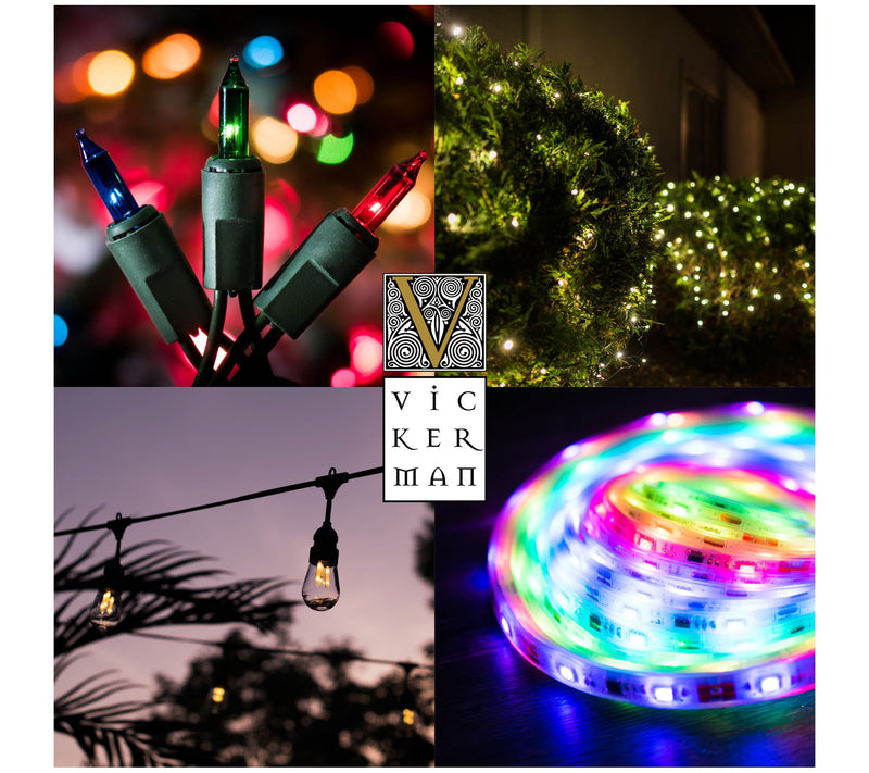 Vickerman 35 Lt LED Bat Window Decor 16x13" — View 4