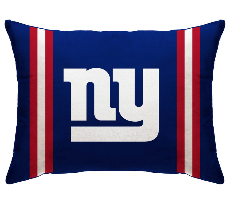 Pegasus Sports NFL Standard Logo Stripe Bed Pillow — Main view