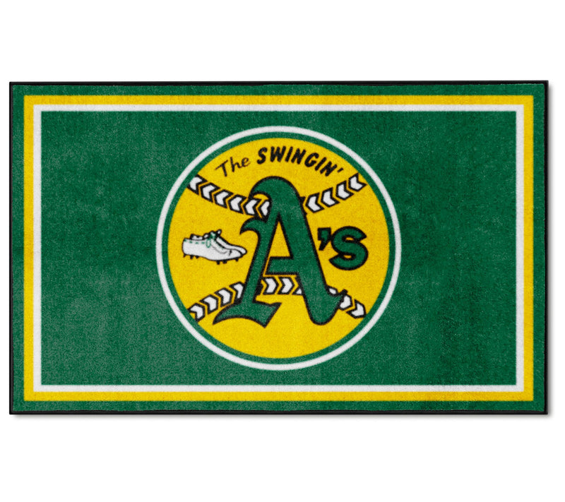 FANMATS MLB Retro 4x6 Plush Rug — View 4