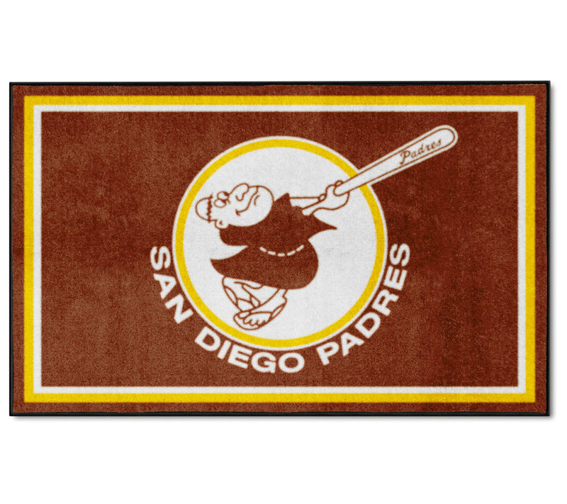 FANMATS MLB Retro 4x6 Plush Rug — View 20