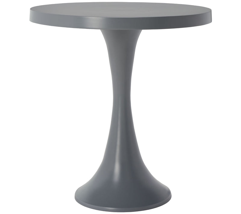 Safavieh Galium Aluminum Round Top Side Table — Main view