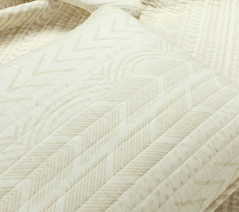 Hygge Geo Rev Cotton Quilt Set K by Lush Decor — View 8