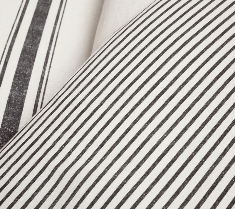 Farmhouse Stripe Rev. Duvet Cover Set K by LushDecor — View 8