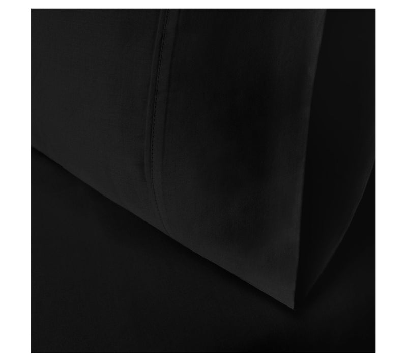 Superior 300-Thread Count Solid 2-Piece Pillowcase Set, King — View 5