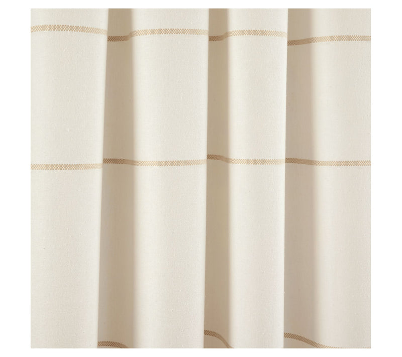 Farmhouse Boho Stripe Tassel Dyed Ivory Set byLush Decor — View 5
