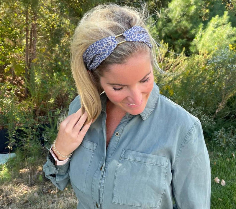 Headbands of Hope Set of 2, Knotted and Twist Turban — View 2