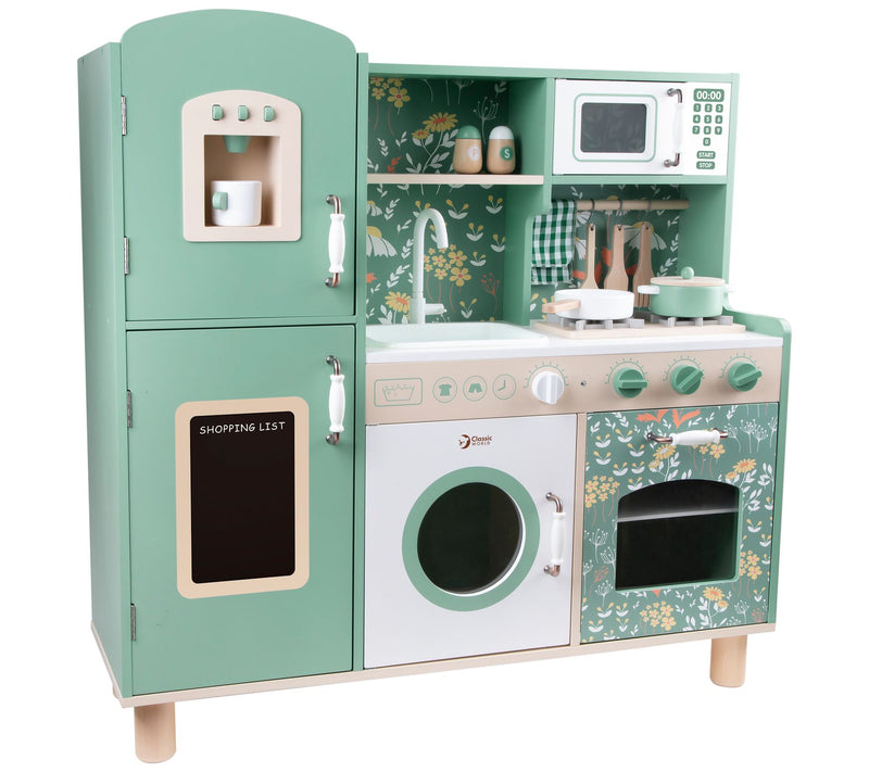 Classic Toy Wood Vintage Kitchen Playset — Main view