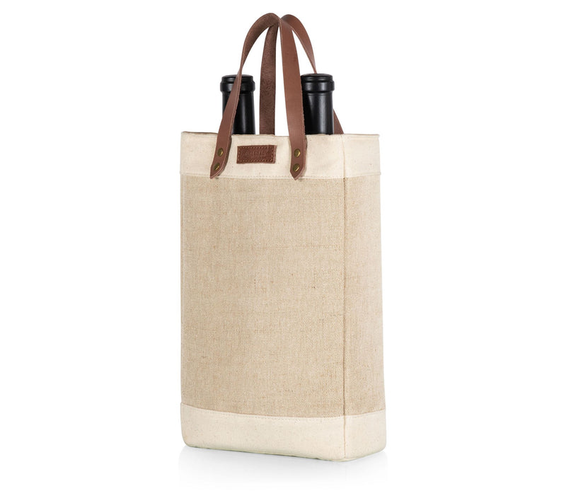 Legacy NFL Insulated Jute Wine Bag — View 3