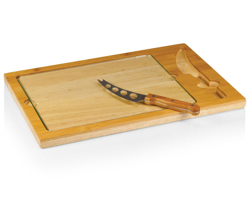 NFL Icon Glass Top Cutting Board & Knife Set — View 3