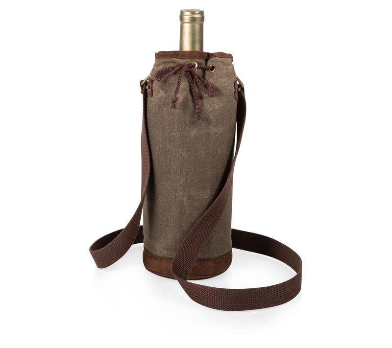NFL Waxed Canvas Wine Tote — View 2
