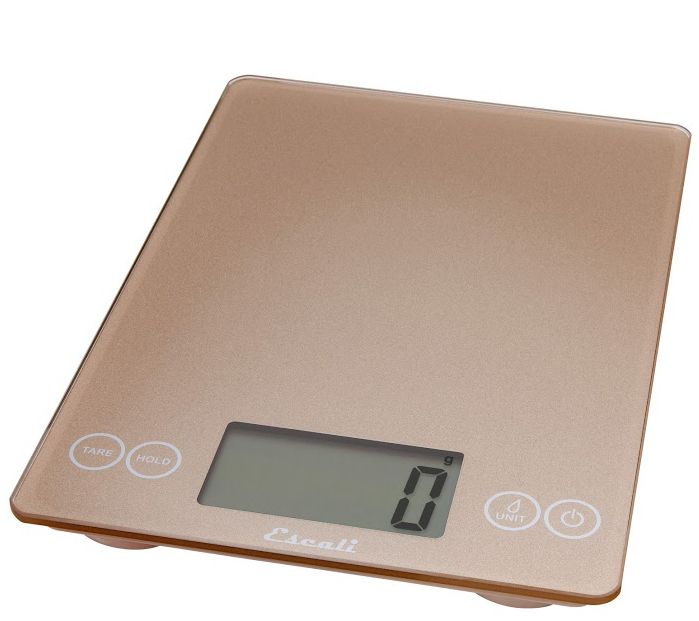 Escali Arti Glass Digital Kitchen Scale, 15 lb — View 45