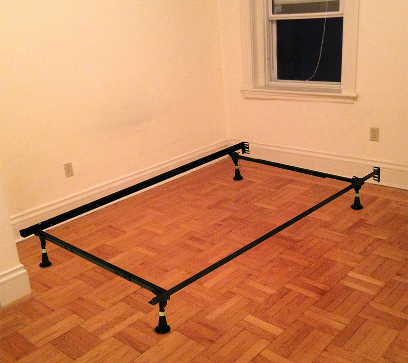 Hollywood Bed Atlas-Lock Keyhole Glides Bed Frame — View 2