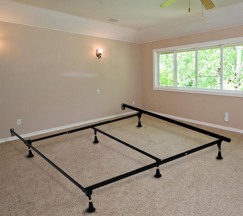 Hollywood Bed Atlas-Lock Keyhole Glides Bed Frame Q/K/CK — View 2