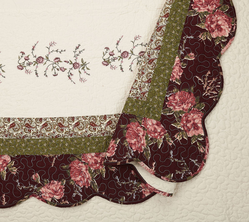 Modern Heirloom Brooke Qn Bedspread — View 3