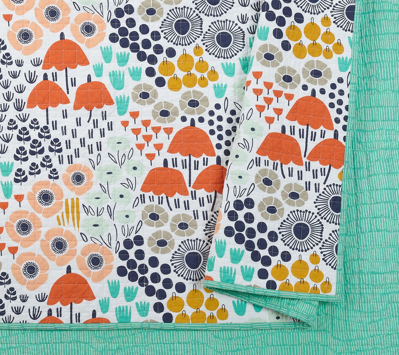 Makers Collective Mayflower Blush Kg Quilt Set — View 3