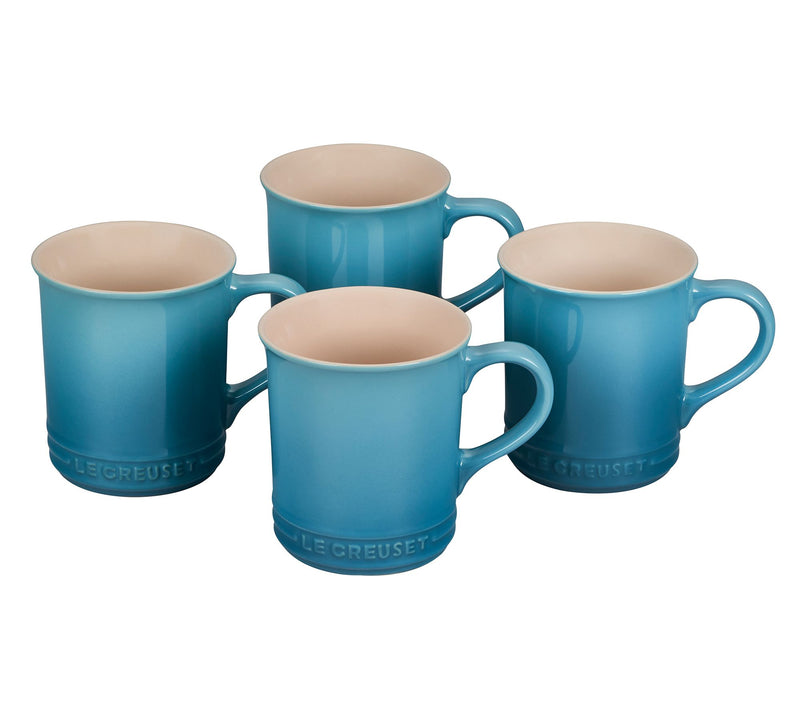 Le Creuset Set of (4) 14 oz Mugs — View 19