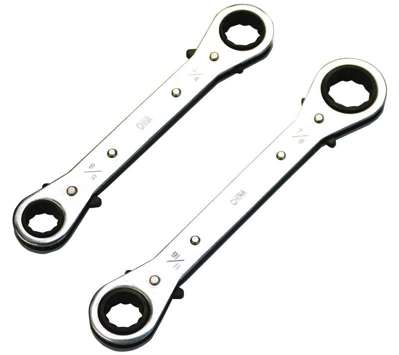 Apollo Tools 5-Piece SAE Ratcheting Wrench Set — View 2