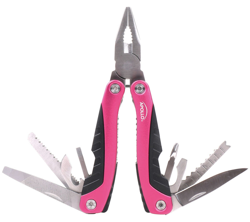 Apollo Tools 14-in-1 Multi Pliers - Pink (DT5015P) — Main view