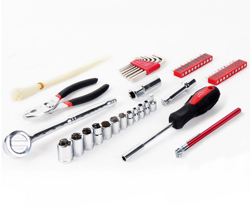 Apollo Tools 56-Piece Auto Tool Set in Zipper Case - DT9774 — View 2