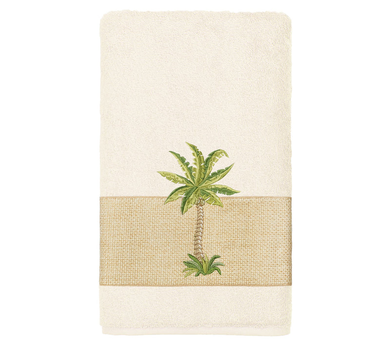 Linum Home Textiles Colton Embellished Bath Towel — View 3