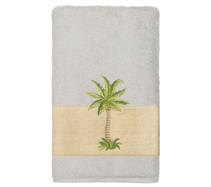 Linum Home Textiles Colton Embellished Bath Towel — View 9