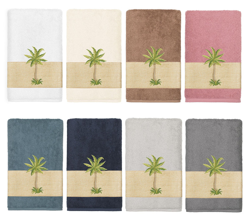 Linum Home Textiles Colton Embellished Bath Towel — View 18