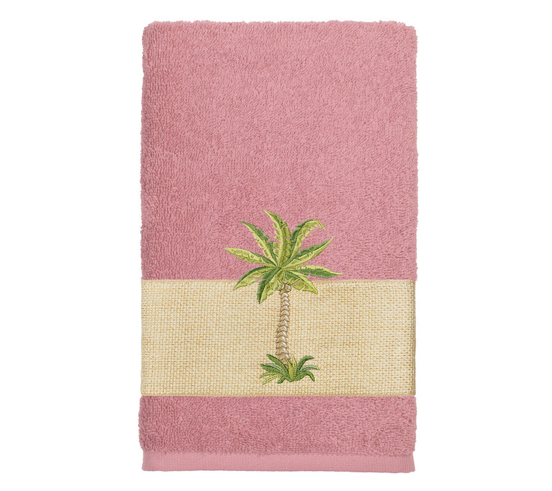 Linum Home Textiles Colton Embellished Hand Towel — View 13