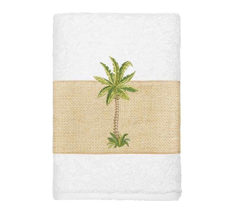 Linum Home Textiles Colton 3PC Embellished Towel Set — View 17
