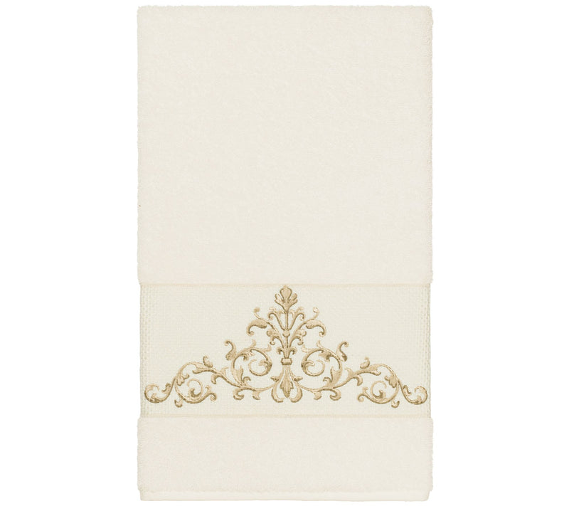 Linum Home Textiles Scarlet Embellished Bath Towel — Main view