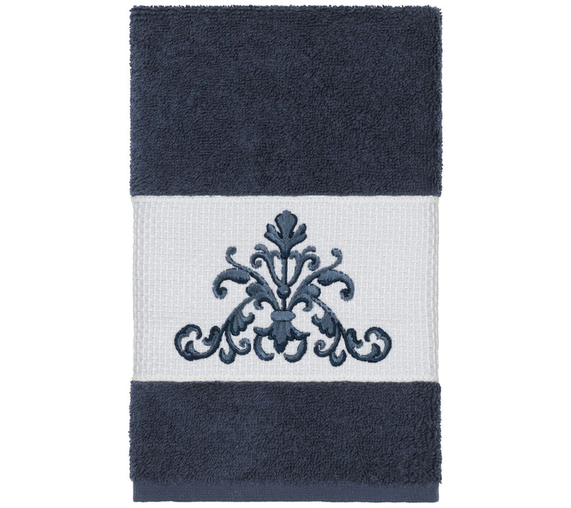 Linum Home Textiles Scarlet Embellished Hand Towel — View 9