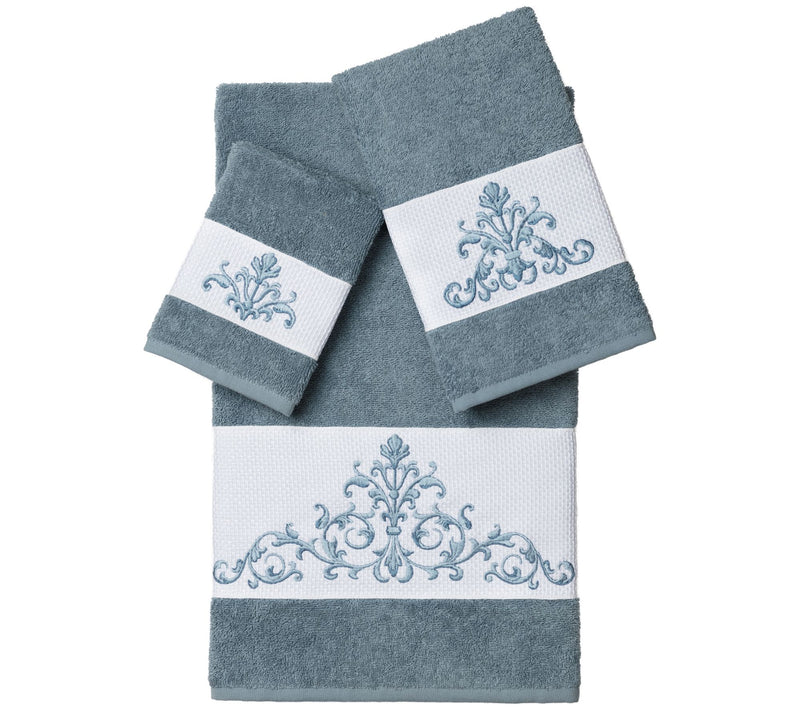 Linum Home Textiles Scarlet 3PC Embellished Towel Set — View 11