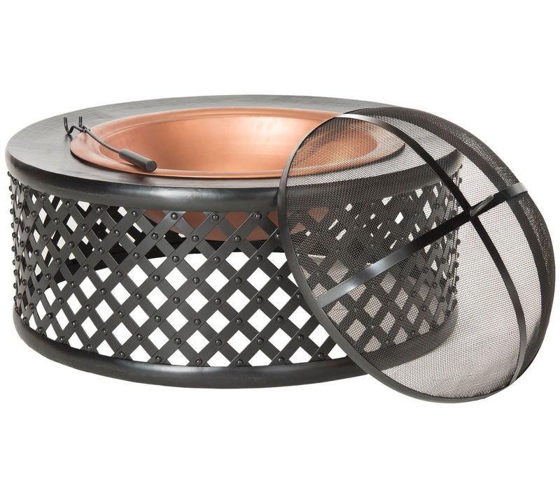 Jamaica Fire Pit by Safavieh — View 2